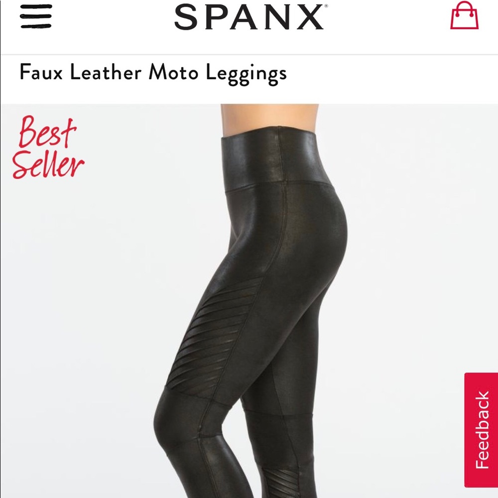 Spanx Black leggings size S